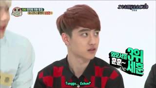 [Indo sub] HD 130814 EXO Weekly Idol Ep 108 part2