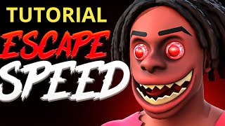 ESCAPE SPEED ALL COMPLETED , ALL CAPSULES TUTORIAL -  ESCAPE SPEED HORROR ON FORTNITE MAP dionuefn