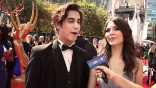 Victoria Justice & Avan Jogia at the Creative Arts Emmy Awards 2011