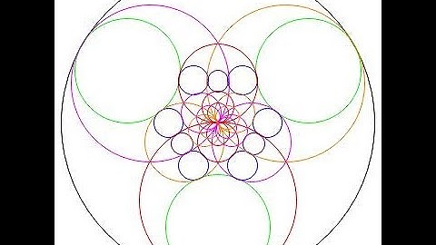 Circle Inversion of Circles Inscribed in a Triangular Lattice (Wolfram-Cloud/Mathematica)