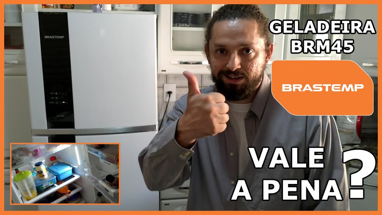 Geladeira BRASTEMP BRM45 | Review e Opinião Sincera