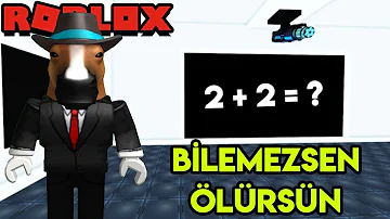 🤷 Bilemezsen Ölürsün 🤷 | Are You Smart? | Roblox Türkçe