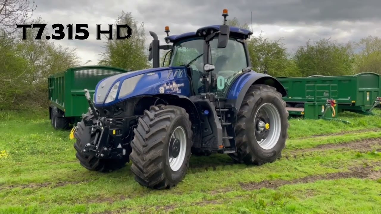 #NigeVlogs walkaround of RVT's demo New Holland T7.315 Tractor