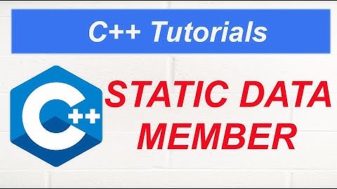 Static Data Members in C++ in (Hindi/Urdu)#33 || MyAcademy