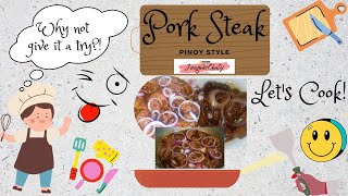 Matry nga magLUTO!😄 | Pork Steak (Pinoy Style) | JunmarChaty Channel