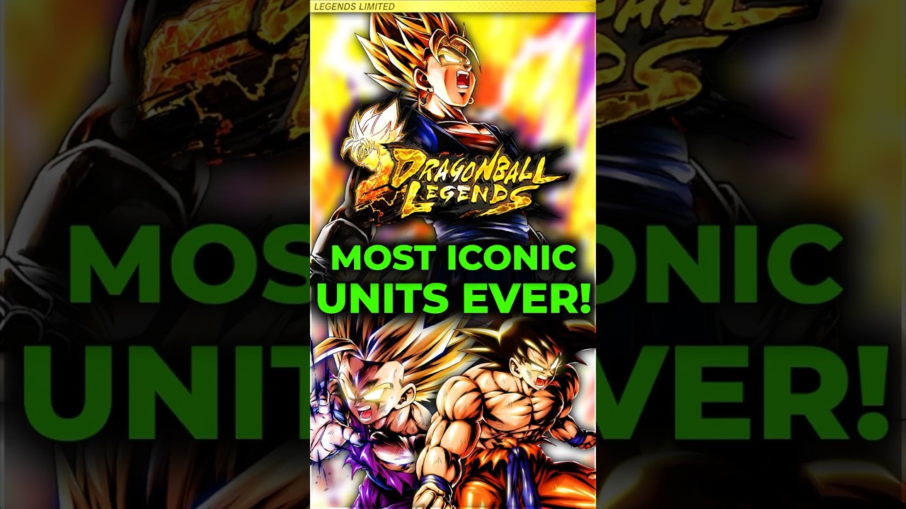 The Most ICONIC Units In Dragon Ball Legends History! ⭐️