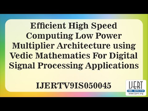 Efficient High Speed