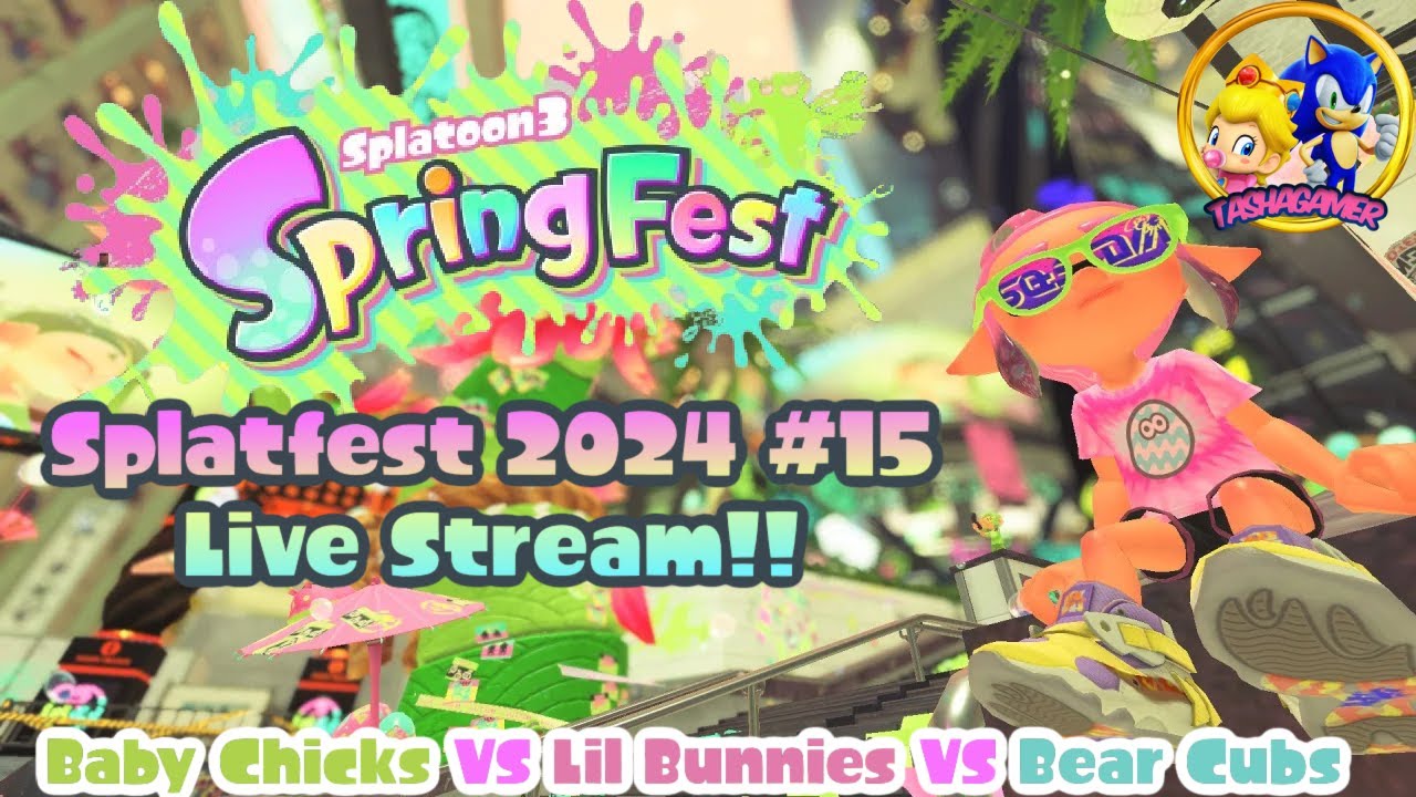 🔴 Splatoon 3 Springfest 2024 BABY CHICKS, LIL BUNNIES And BEAR CUBS