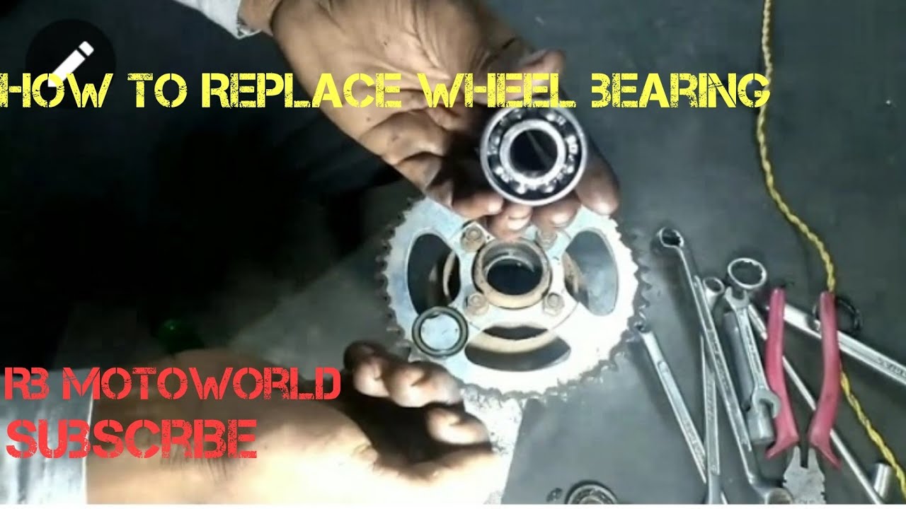 How To Replace wheel Bearing - YouTube