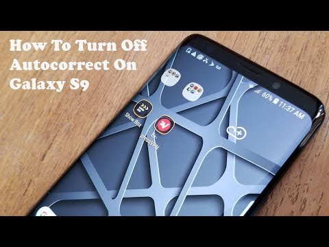 Samsung Galaxy S9 / S9 Plus - How To Turn Off Autocorrect / Predictive Text - Fliptroniks.com