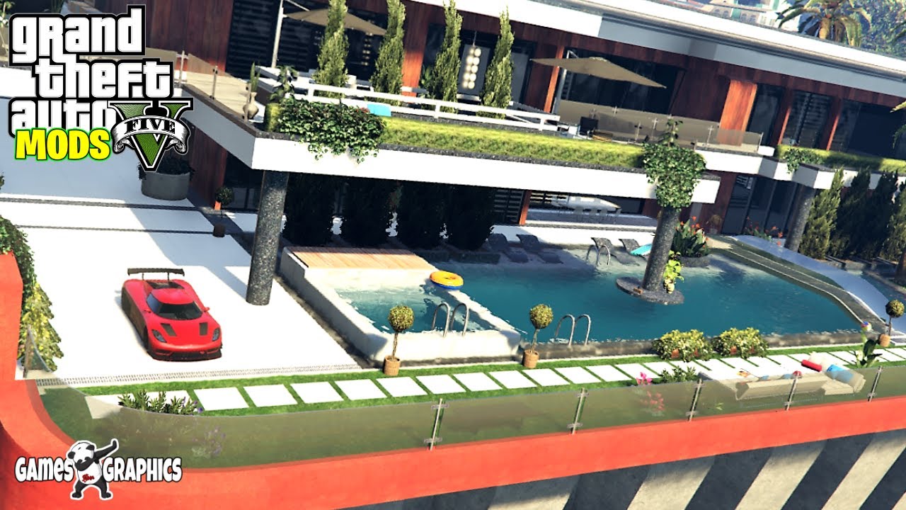 How to install Malibu Mansion!! (2020) GTA 5 MODS 