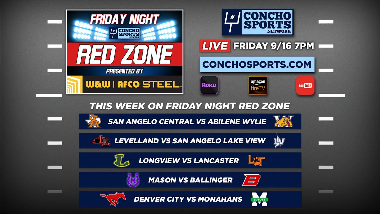 FOX West Texas - Tonight! Friday night football is back in West Texas.  Catch FOX Football Live at 10:30 p.m. for complete local high school  football coverage. Plus in-depth coverage of our