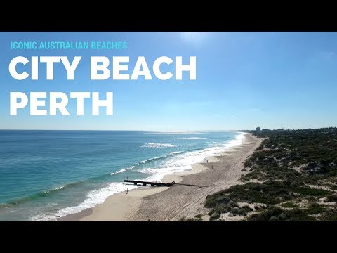 City Beach Perth. Iconic Australian Beaches - The spectacular and beautiful City Beach Perth
