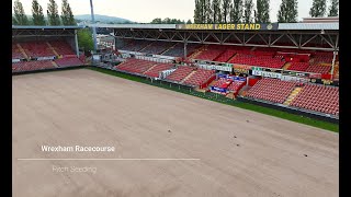 Wrexham AFC Pitch Reseed