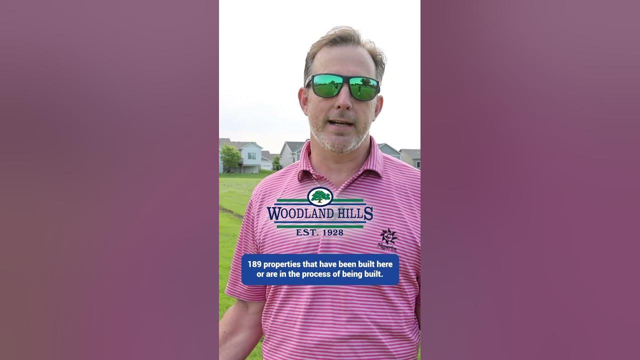 Central Iowa Golf Course Living at the Woodland Hills Development YouTube