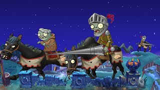 Зомби привлекают конницу!? РАСТЕНИЯ против ЗОМБИ 2 или PLANTS vs ZOMBIES 2. Серия 243