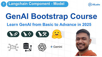 Generative AI Beginner to Advance Tutorials in 2025 | Langchain Components - Model| Gen AI Tutorials