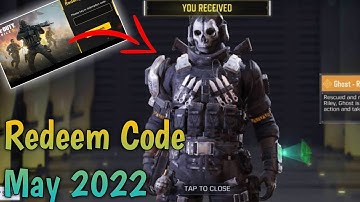 12 May 2022 Redeem Code Codm | Cod Mobile Redeem Code 2022 | New Redeem Code Codm 2022 | Codm Codes
