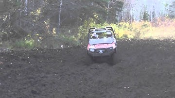 Stock Polaris Rzr 570 Through a little Mud Hole