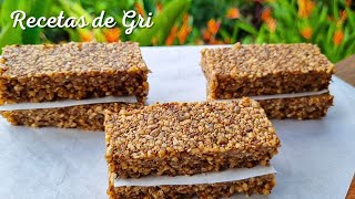 BARS WITHOUT gluten, and WITHOUT HONEY👉 Low cost 📌Healthy SNACK Gluten-Free and Vegan Recetas de Gri by Recetas de Gri 67,285 views 1 month ago 5 minutes, 22 seconds