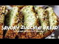 EAT YOUR GREENS 3: SAVORY ZUCCHINI BREAD [A MUST TRY] | PLANTIFULLY BASED