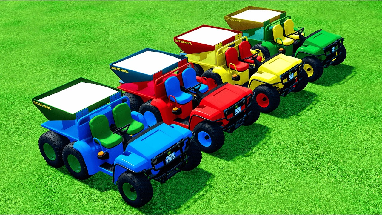 Work with Colors! SAND TRANSPORT with New Holland & KAMAZ TRUCKS! MUDDY ACTION!