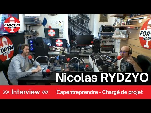 Interview Nicolas RYDZIO, chargé de projet chez Capentreprendre