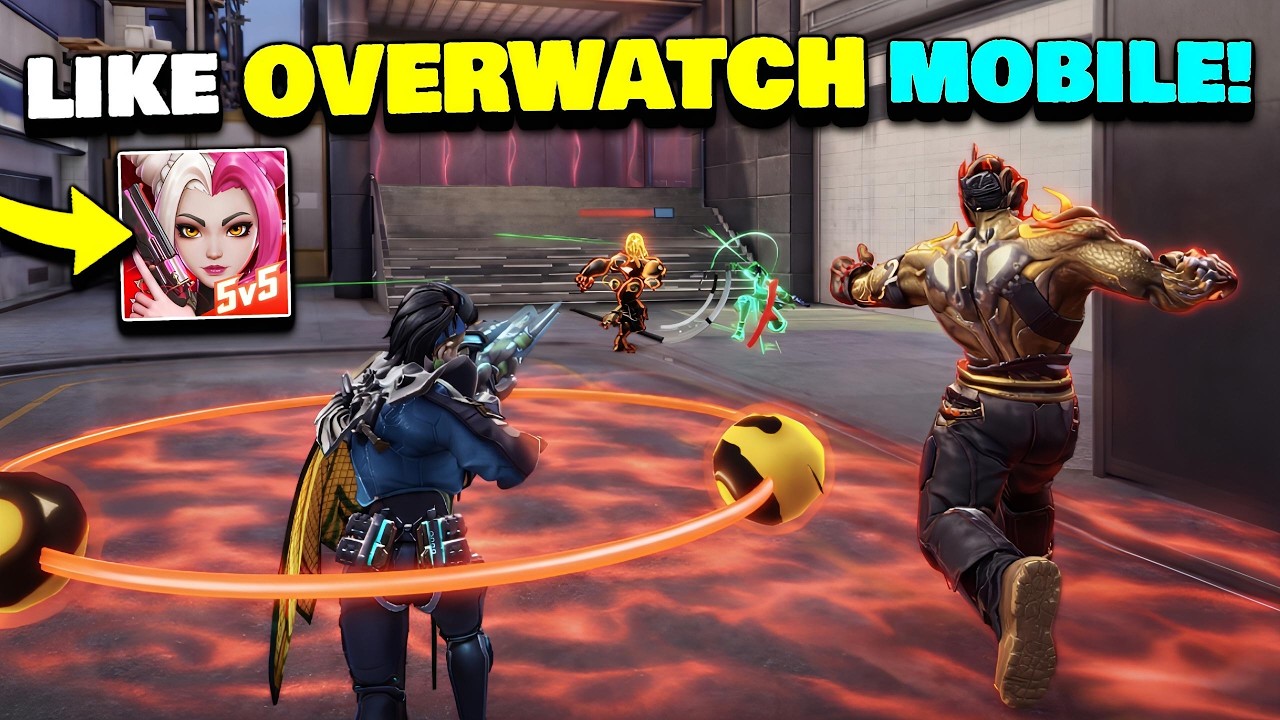 NEW GAME LIKE OVERWATCH + VALORANT ON MOBILE! (LUMESHIFT GAMEPLAY)
