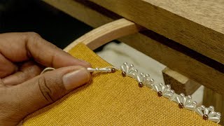 DECORATING CLOTHES | Embroidery Edge Stitches by DIY Stitching screenshot 5