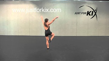 Lyrical Combo - Great Dance Tutorial and Demonstration from Just For Kix