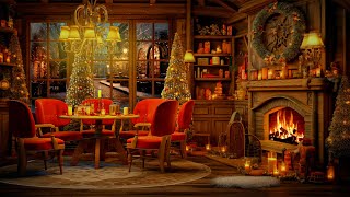 Winter Jazz Music for Relax - Christmas Jazz Instrumental Music at Christmas Coffee Shop Ambience
