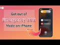 (✔️iOS 17 Supported!) 🔥2024 Fix iPhone Stuck on SOS Mode / Get out of Emergency SOS Mode on iPhone
