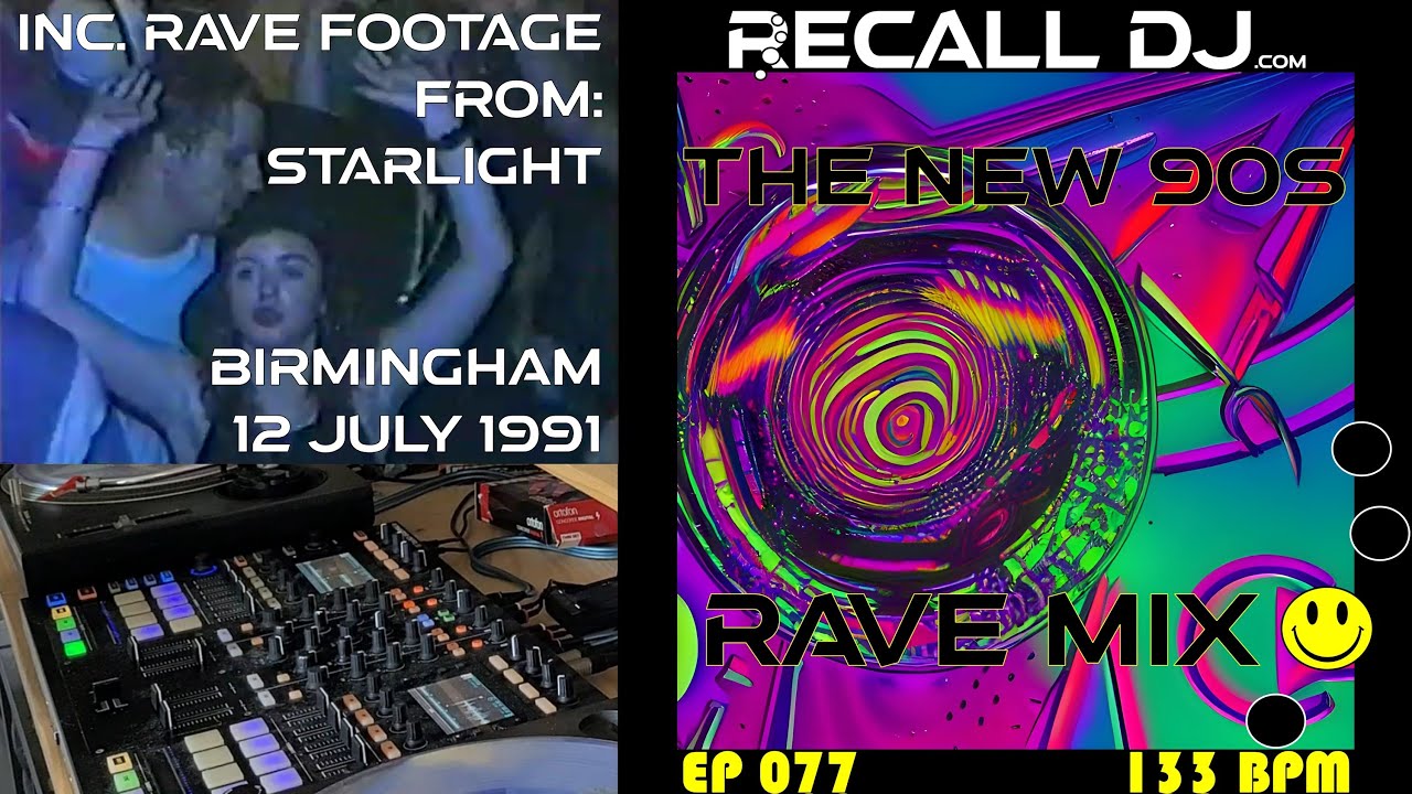 077 - The NEW 90's RAVE Mix (133 bpm) - BREAKBEAT / BASS / UKG ...