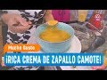 ¡Roca crema de zapallo camote! - Mucho gusto 2018