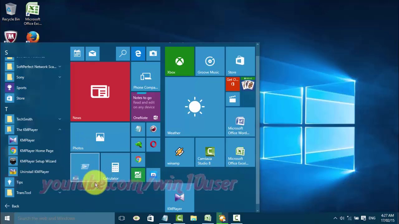 Windows 10 How To Pin App To Start Menu YouTube