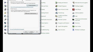 How to add keyboard language (Windows 7)