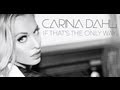 Carina Dahl - If That's the Only Way [Lyrics video]