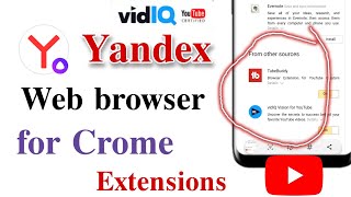 yandex browser vidiq extension for chrome , yandex browser vidiq screenshot 5