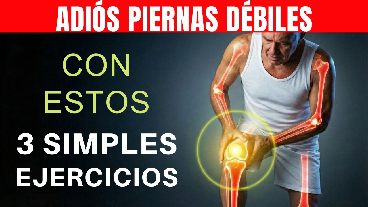 Más de 60 Años: 3 Ejercicios Que Salvan Tus Rodillas Mejor Que Caminar