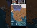 Orthodox brotherhood against the Ottomans (alternate history) #mapping #serbia #greece