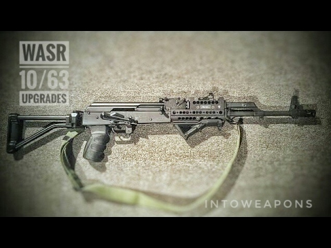 Wasr 10 63 Upgrades Custom Ak Rifle Review Youtube