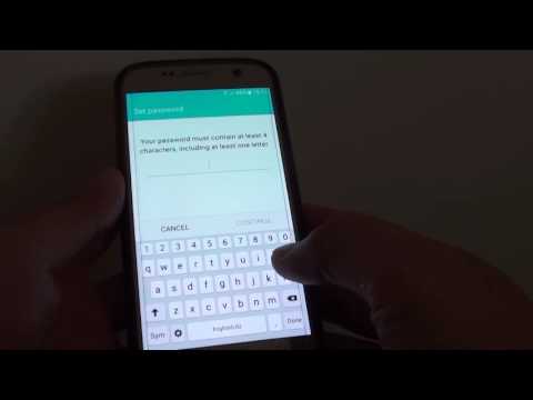 فيديو: كيفية تعيين كلمة مرور على Samsung