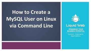 How to Create a MySQL User on Linux via Command Line