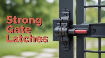 Gate Latch | Gate Lock | Door Latch | by gheocom