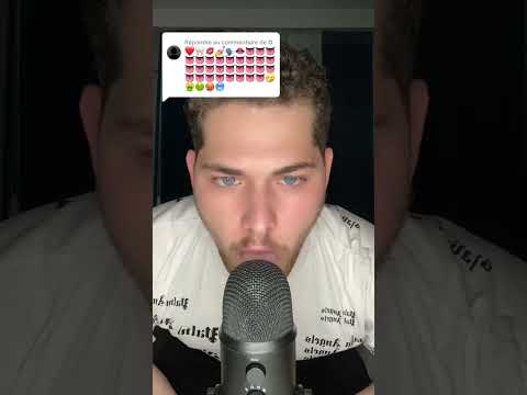 ASMR EMOJI CHALLENGE ❤️🦷💋💅🗣️👄👅🤧🤮🤢🥵🥶