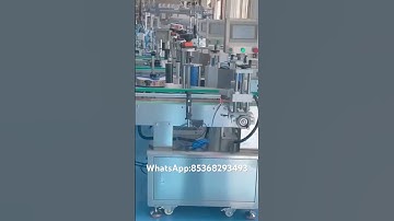 🎯【Fully automatic round bottle labeling machine】Precise labeling · Efficient and stable