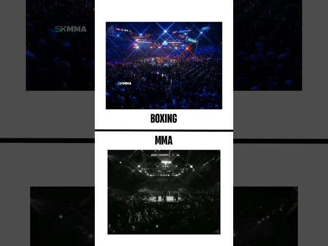 Boxing Vs MMA | The crowd reaction says it all class=