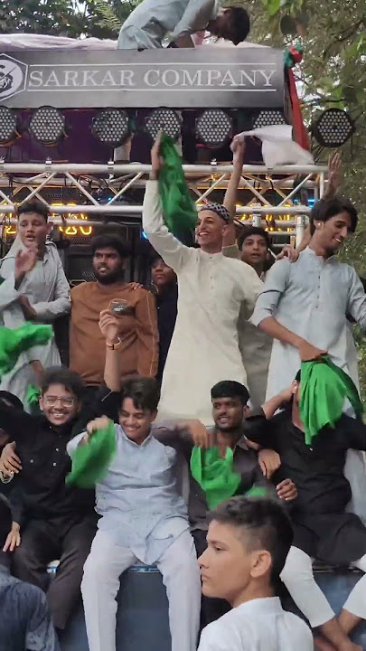 EID MILAD U NABI IN DHARAVI 2K23#dj #remix #song #music #qawwalinight #dance #qawwali #sarkarcompany