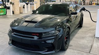 STRAIGHT PIPED HELLCAT REDEYE HIGHWAY POV 🛣️