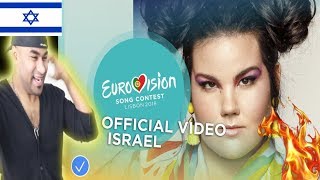 NETTA- TOY - Israel - Official MV - Eurovision 2018 | INDIAN REACTION TO ISRAELI MV